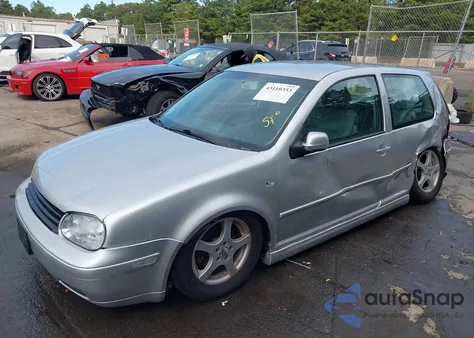 2003 Volkswagen Golf Gl/Gl 2.0L from USA, damaged, VIN 9BWBK61J834038804